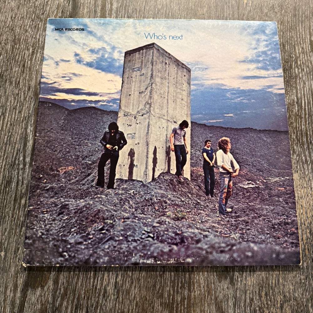 The Who Who's Next MCA-2023 US‎ Rainbow Label LP VG Classic Rock Hard Rock 70's